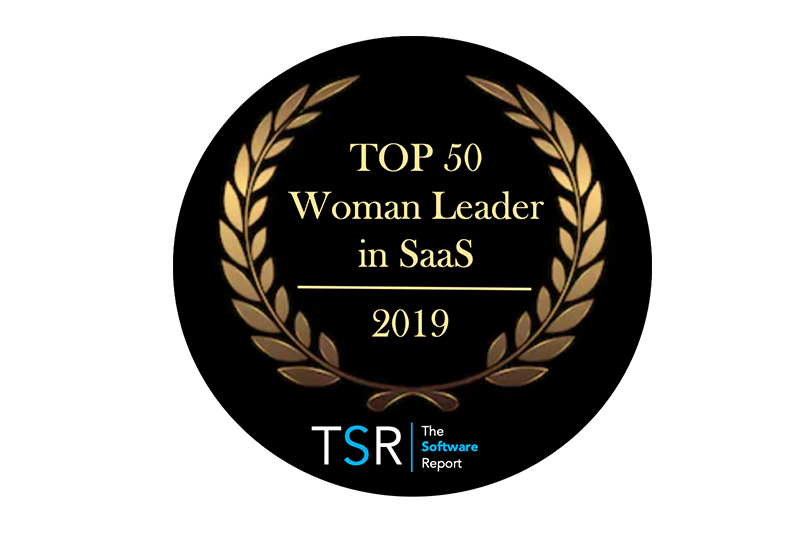Catherine Tabor Named A Top 50 Women Leader in SaaS of 2019